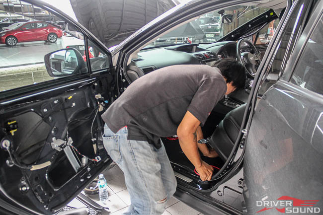 subaru xv เครื่องเสียง รถยนต์ ลำโพง bassbox