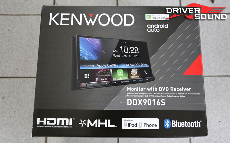 เครื่องเล่นวิทยุ หน้าจอระบบสัมผัส KENWOOD DDX9016S