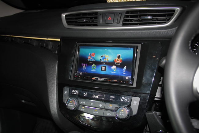 เครื่องเสียง NISSAN X-TRAIL เครื่องเล่น กล้อง 360 องศา วิทยุ ดูทีวี tv digital ดิจิตอล