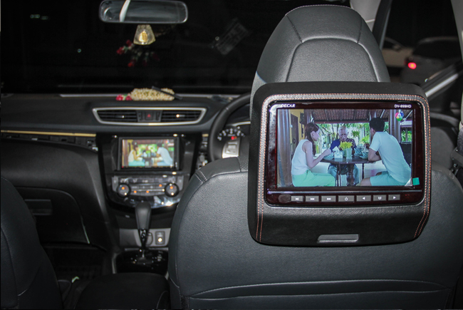 เครื่องเสียง NISSAN X-TRAIL เครื่องเล่น กล้อง 360 องศา วิทยุ ดูทีวี tv digital ดิจิตอล