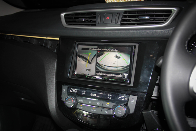 เครื่องเสียง NISSAN X-TRAIL เครื่องเล่น กล้อง 360 องศา วิทยุ ดูทีวี tv digital ดิจิตอล