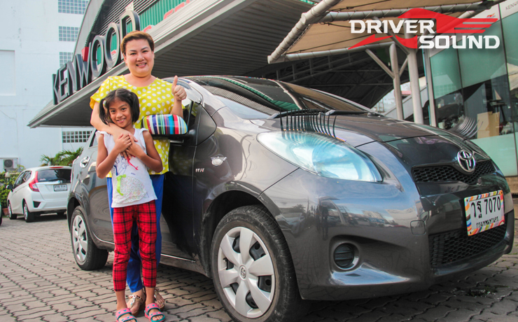 TOYOTA YARIS เครื่องเสียง