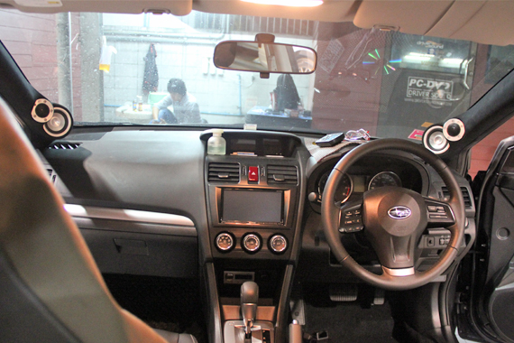 subaru xv เครื่องเสียง รถยนต์