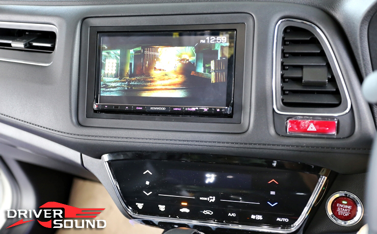 ติดตั้งเครื่องเล่นวิทยุ หน้าจอระบบสัมผัส KENWOOD DDX9016S สำหรับ HONDA VEZEL