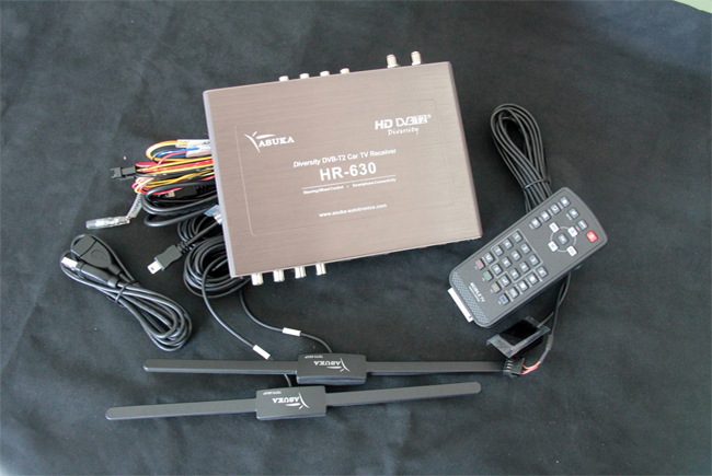 TV DIGITAL ASUKA HR-630 ดิจิตอล ทีวี ติดตั้งสำหรับรถยนต์