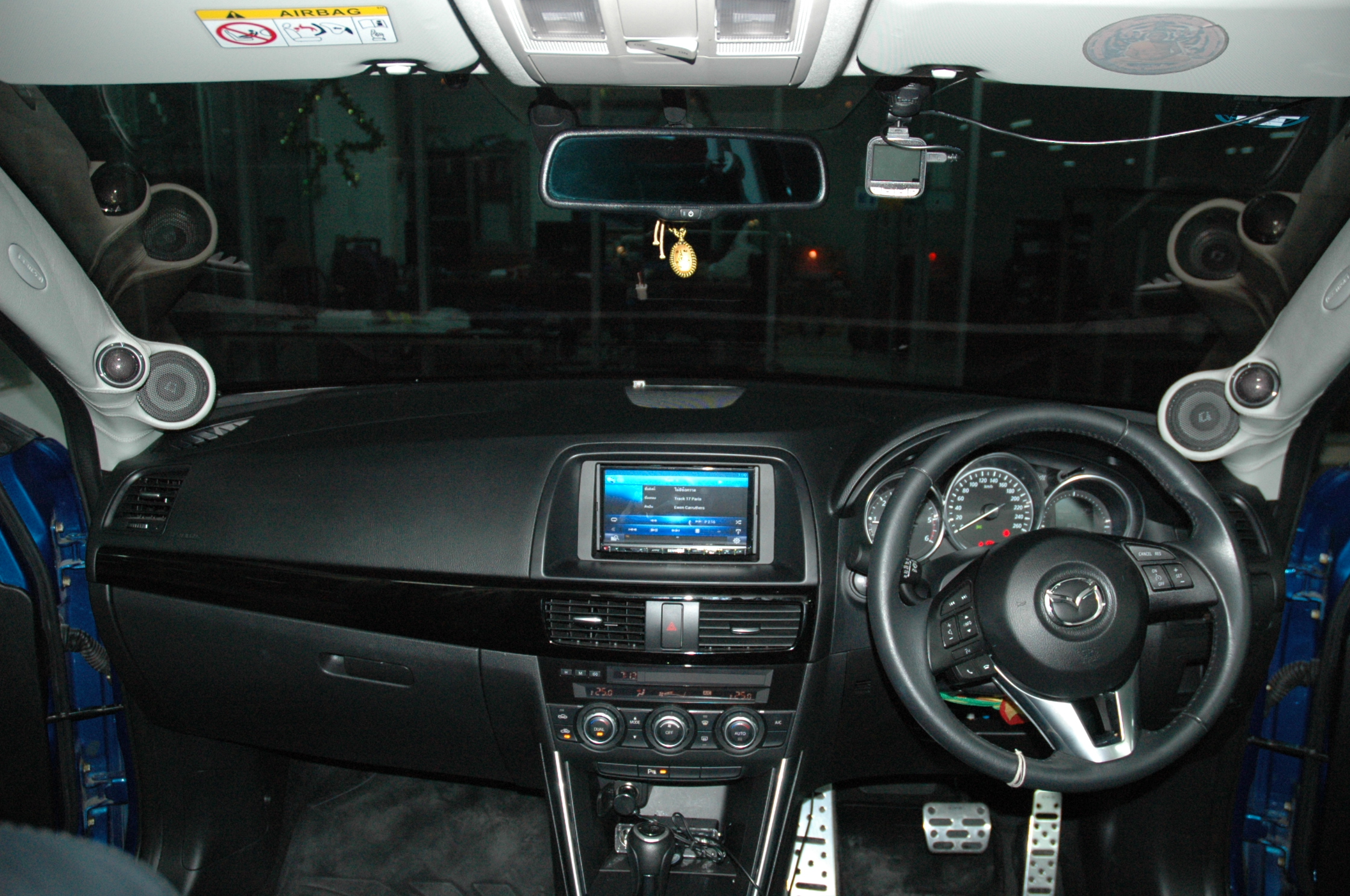 mazda cx5 เครื่องเสียง รถยนต์ จอ ตรงรุ่น 