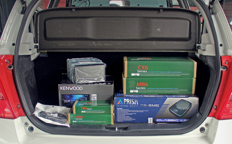 SUZUKI SWIFT เครื่องเสียง จำหน่าย