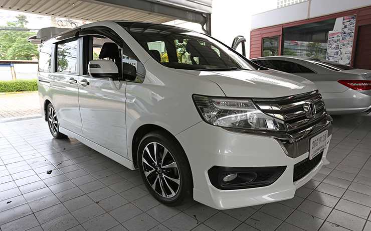 เครื่องเสียงรถยนต์ HONDA STEP WGN, ติดตั้งเครื่องเสียงและDIGITAL TV ...